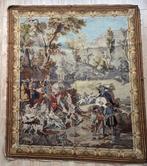 Wandtapijt - 122 cm - 107 cm - Wand kleed jacht scene, Antiek en Kunst