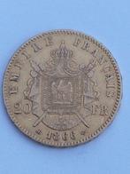 Frankrijk. Napoléon III (1852-1870). 20 Francs 1866-BB,, Postzegels en Munten, Munten | Europa | Euromunten