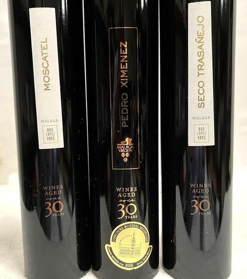 Málaga Virgen Pedro Ximénez, Don juan 30 años & Seco, Verzamelen, Wijnen