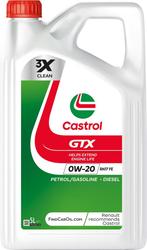Castrol GTX 0W20 RN17 FE 5 Liter, Ophalen of Verzenden