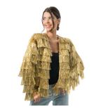 Gouden Tinsel Festival Jas Dames, Kleding | Dames, Ophalen of Verzenden, Nieuw