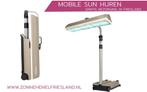 Zonnebank huren? 2e 4 weken Nu €50! Installatie in Friesland, Verzenden, Zo goed als nieuw, Zonnebank enkelzijdig, 10 tot 15 lampen