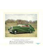 1951 BENTLEY MARK VI BROCHURE ENGELS, Nieuw, Author
