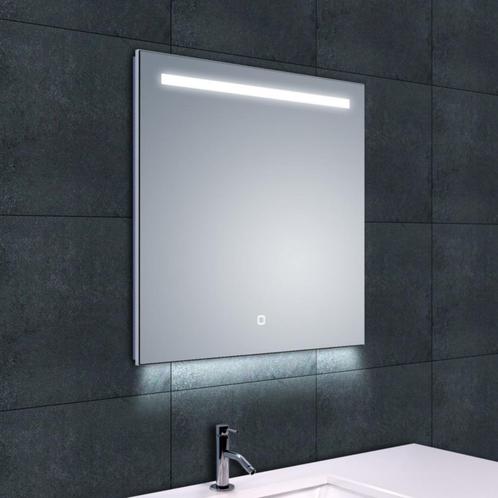 Spiegel Wiesbaden Ambi One Led condensvrij 60x60cm, Doe-het-zelf en Verbouw, Sanitair, Bad, Nieuw, Ophalen of Verzenden