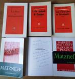 Signé ; Gabriel Matzneff - Lot de 6 livres de Gabriel