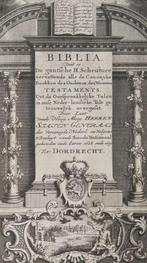 Biblia dat is de gantsche H. Schrifture - 1737, Antiek en Kunst, Antiek | Boeken en Bijbels