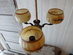Taito Oy - Paavo Tynell - Plafondlamp - 1373 - Glas, Hout,, Antiek en Kunst, Antiek | Lampen
