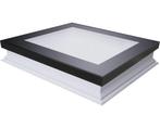 Fakro DXF DU6 140x140 cm platdakraam triple glas, Doe-het-zelf en Verbouw, Glas en Ramen, Verzenden, Nieuw