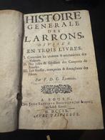 François de Calvi - Histoire générale des larrons, divisée