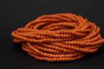 Waist Beads / Afrikaanse Heupketting - BENIN - Oranje (elast, Nieuw, Ophalen of Verzenden