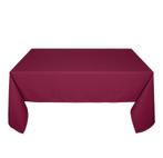 Tafelkleden Maroon Rood 178x178cm - Treb SP, Huis en Inrichting, Verzenden, Nieuw