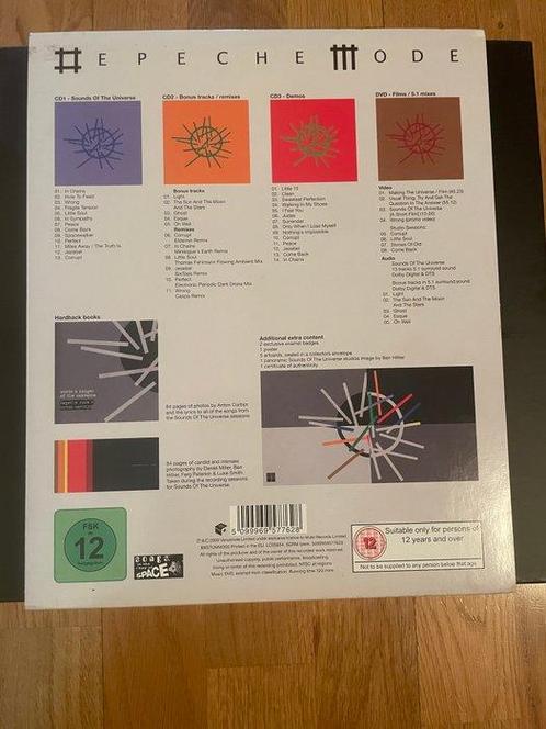 Depeche Mode - Sounds Of The Universe - Deluxe Box Set (4, Cd's en Dvd's, Vinyl Singles