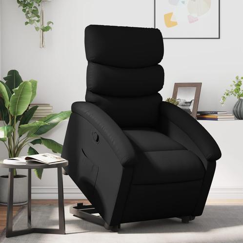 vidaXL Sta-op-stoel kunstleer zwart, Huis en Inrichting, Fauteuils, Nieuw, Verzenden