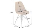 Design stoel SCANDINAVIA MEESTERSTUK mosterdgeel fluweel, Huis en Inrichting, Fauteuils, Ophalen of Verzenden, Nieuw