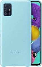 Samsung Silicone Hoesje - Samsung Galaxy A51 - Blauw, Telecommunicatie, Mobiele telefoons | Hoesjes en Frontjes | Overige merken