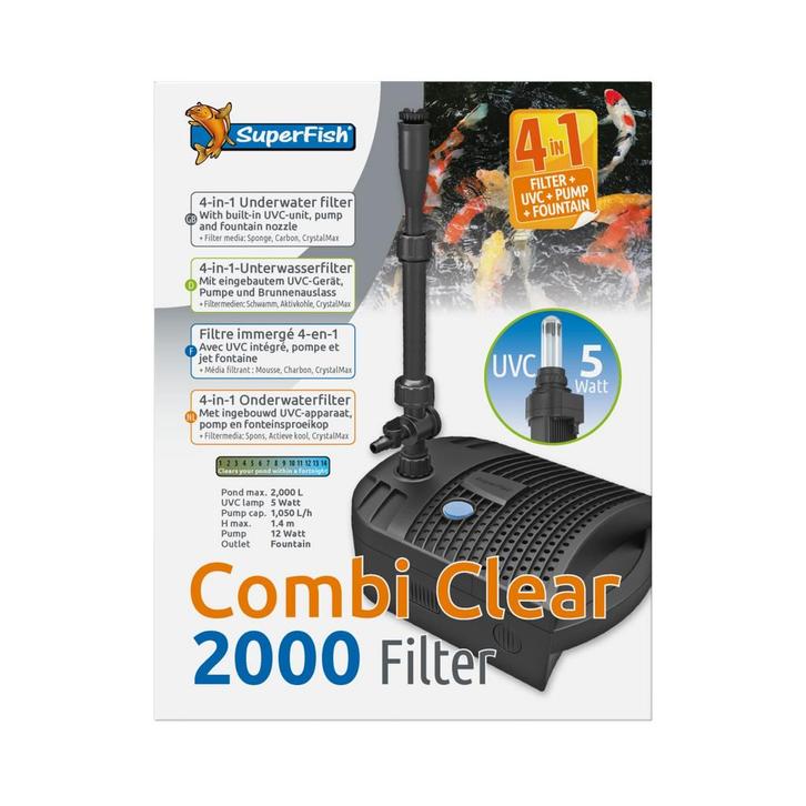 Combi Clear 2000 - Superfish, Tuin en Terras, Vijvers, Verzenden