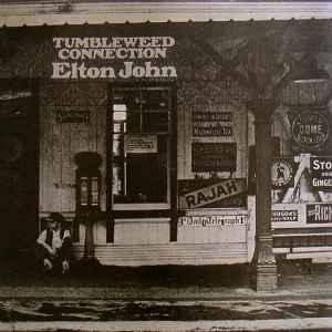 LP gebruikt - Elton John - Tumbleweed Connection, Cd's en Dvd's, Vinyl | Rock, Zo goed als nieuw, Verzenden