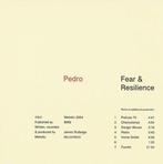 cd - Pedro - Fear &amp; Resilience, Zo goed als nieuw, Verzenden