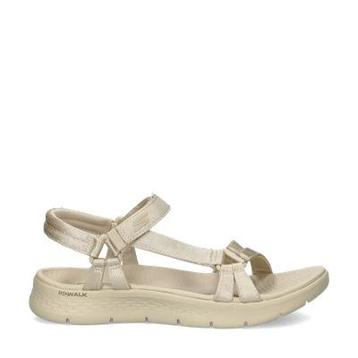 Skechers Go Walk Flex sandalen voor dames in het Goud beschikbaar voor biedingen