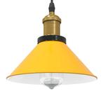 vidaXL Hanglamp in hoogte verstelbaar E27 Ø22 cm metaal, Verzenden, Nieuw