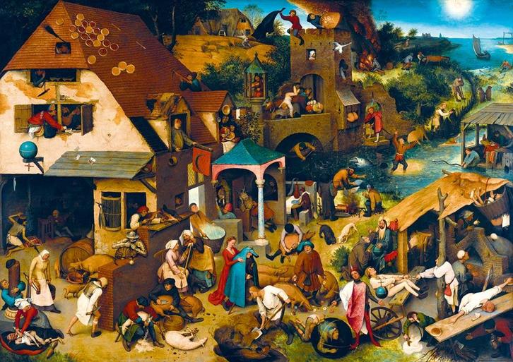 Bluebird Puzzle kunst puzzel Pieter van €13,99 voor €11,19, Hobby en Vrije tijd, Denksport en Puzzels, Ophalen of Verzenden