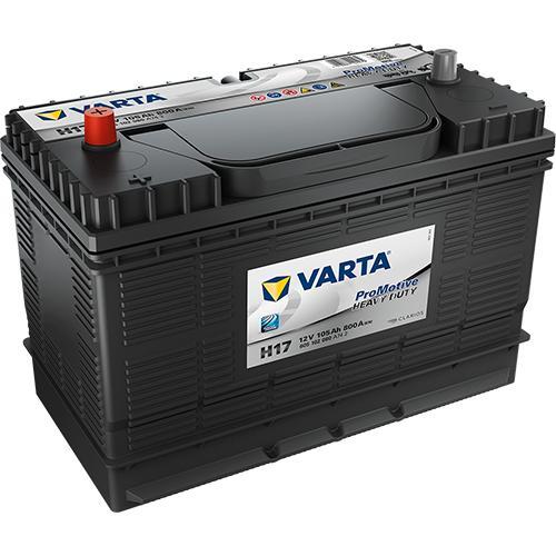 Varta Promotive Heavy Duty H17 accu | 605 102 080 | 12V 105, Auto-onderdelen, Accu's en Toebehoren, Ophalen of Verzenden