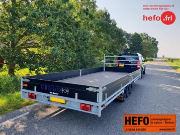 VOORJAARS - AKTIE op HULCO MEDAX plateauwagens 2/ 3 assers beschikbaar voor biedingen