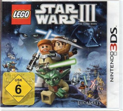LEGO Star Wars III The Clone Wars-Duits (3DS) NIEUW, Spelcomputers en Games, Games | Nintendo 2DS en 3DS, Nieuw, Ophalen of Verzenden