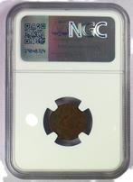 Nederland, Holland 1 / 2 VOC Duit (1749-1770) Mint Error,