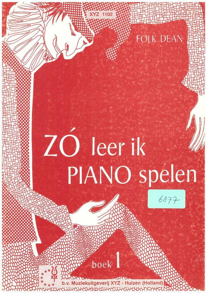 Folk Dean piano boeken [460], Muziek en Instrumenten, Bladmuziek, Piano, Keyboard, Orgel, Les of Cursus, Gebruikt, Overige genres