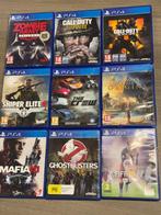 Sony - Playstation 4 (PS4) - Lot of 9 - Videogame - In, Spelcomputers en Games, Nieuw