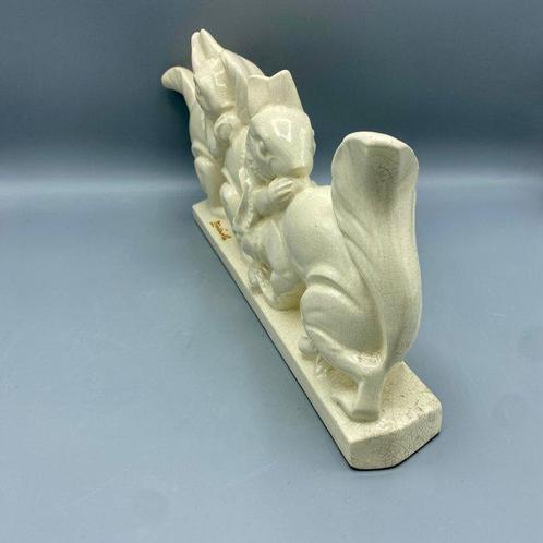 Jean De La Fontinelle - sculptuur, Trois écureuils - 19 cm -, Antiek en Kunst, Antiek | Glas en Kristal