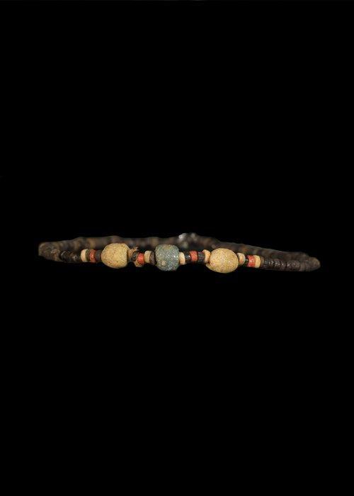 Oude Egypte, Nieuwe rijk Faience Kralenarmband, Antiek en Kunst, Antiek | Overige Antiek