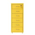 Metalen Archiefkast met Slot en Wielen – 6-Niveaus Opslag, Verzenden, Nieuw