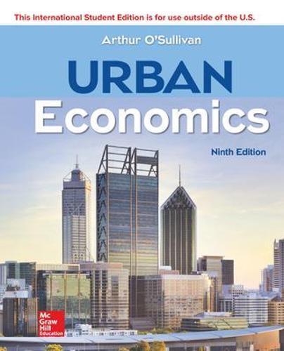 ISE Urban Economics, Boeken, Studieboeken en Cursussen, Verzenden