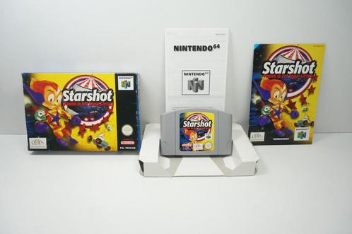 Starshot: Space Circus Fever - NUS-NSCP-FRA Morgen in huis!, Spelcomputers en Games, Games | Nintendo 64, Zo goed als nieuw, Ophalen of Verzenden