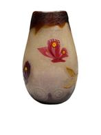 Emile Gallé - Vaas - Glas - Vaasschilderij Art Nouveau, Antiek en Kunst, Antiek | Glas en Kristal