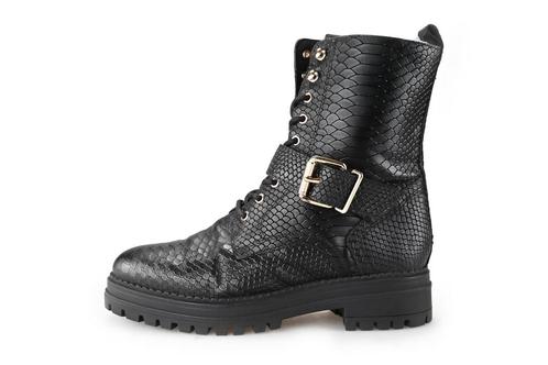 Omoda Veterboots in maat 41 Zwart | 10% extra korting, Kleding | Dames, Schoenen, Zwart, Zo goed als nieuw, Overige typen, Verzenden