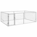 vidaXL Hondenkennel voor buiten met deur 3x2x1 m, Verzenden, Nieuw