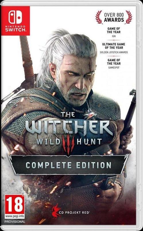 The Witcher 3 Wild Hunt Complete Edition (Losse Cartridge), Spelcomputers en Games, Games | Nintendo Switch, Zo goed als nieuw