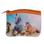 Ritsportemonnee - Groep Paarden in Galop Schimmel & Bruin -, Sieraden, Tassen en Uiterlijk, Portemonnees, Ophalen of Verzenden