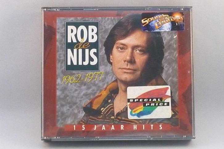 Rob de Nijs - 15 jaar Hits 1962 - 1977 (2 CD), Cd's en Dvd's, Cd's | Nederlandstalig, Zo goed als nieuw, Verzenden