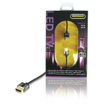 Ultraslim High Speed HDMI kabel +Ethernet | 4K@30Hz, Audio, Tv en Foto, Audiokabels en Televisiekabels, Minder dan 2 meter, HDMI-kabel