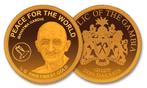 Kleinste goud munt Mahatma Gandhi 2023 AU, Postzegels en Munten, Verzenden