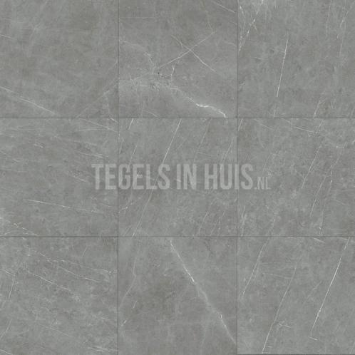 Vloertegel / wandtegel ticino stone grijs mat 120x120, Doe-het-zelf en Verbouw, Tegels, Vloertegels, Nieuw, 10 m² of meer, Keramiek