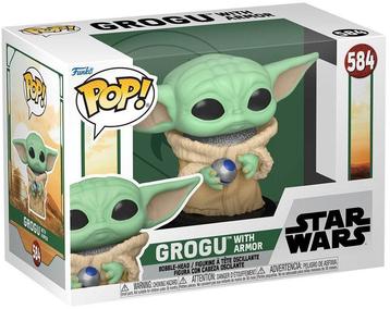 Funko Pop! - Star Wars Grogu With Armor #584 | Funko - Hobby beschikbaar voor biedingen