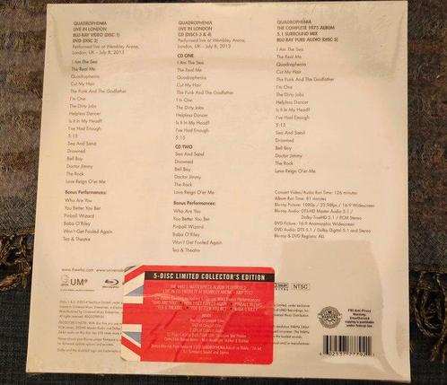 The Who - Quadrophenia Live in London - 5-Disc Limited, Cd's en Dvd's, Vinyl Singles