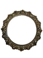 Lijst - Verguld messing - Antieke messing lijst