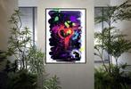 UTOPIA XX - Vs Banksy Just Love Black Vandal Rat and, Antiek en Kunst, Kunst | Schilderijen | Modern