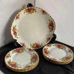 Royal Albert - Gebak/taartset (7) - Old Country Roses 1962 -, Antiek en Kunst